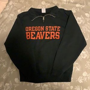 Oregon state college quarter-zip sweatshirt
